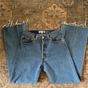 Levi’s Re/Done denim jeans Leandra style